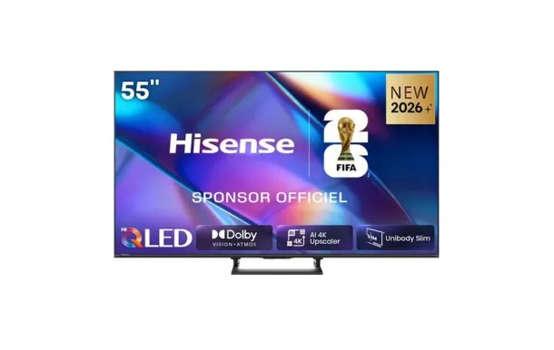 HISENSE Téléviseur UHD 4K HI 55A7S